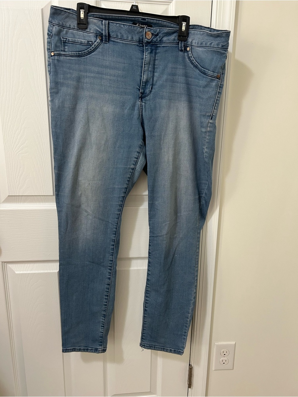 d. jeans Light Blue Women's Jeans Size  18W